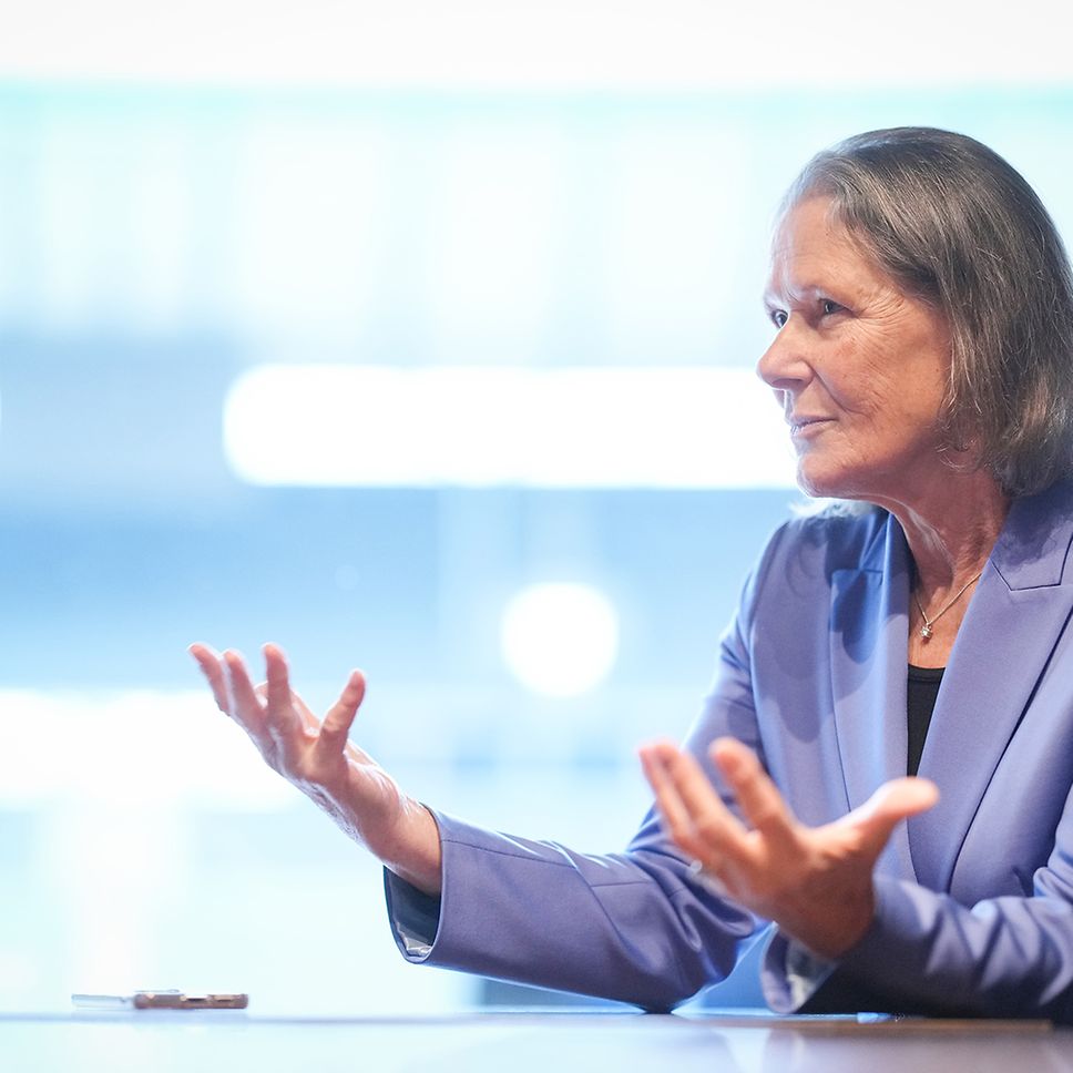 Christina Rau im Gespräch